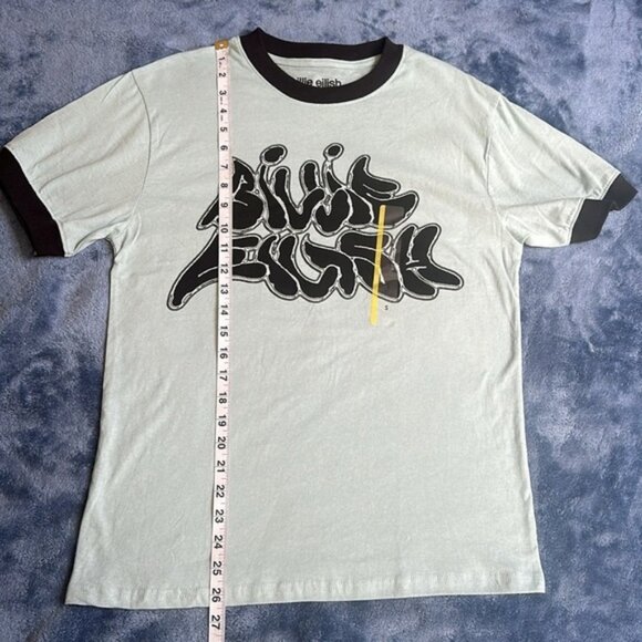NWS Lash Music "Billie Eilish" Graphic T-Shirt Size Small - Picture 8 of 10
